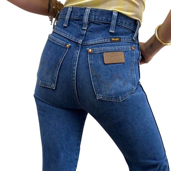 80s Wrangler 13MWZ Cowboy Cut High Waist Original Fit Jeans – 29x36 - Picture 1 of 8